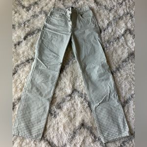 ASOS checkered jeans